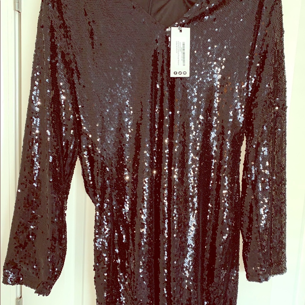 Boohoo Sequin Dress - sz 14